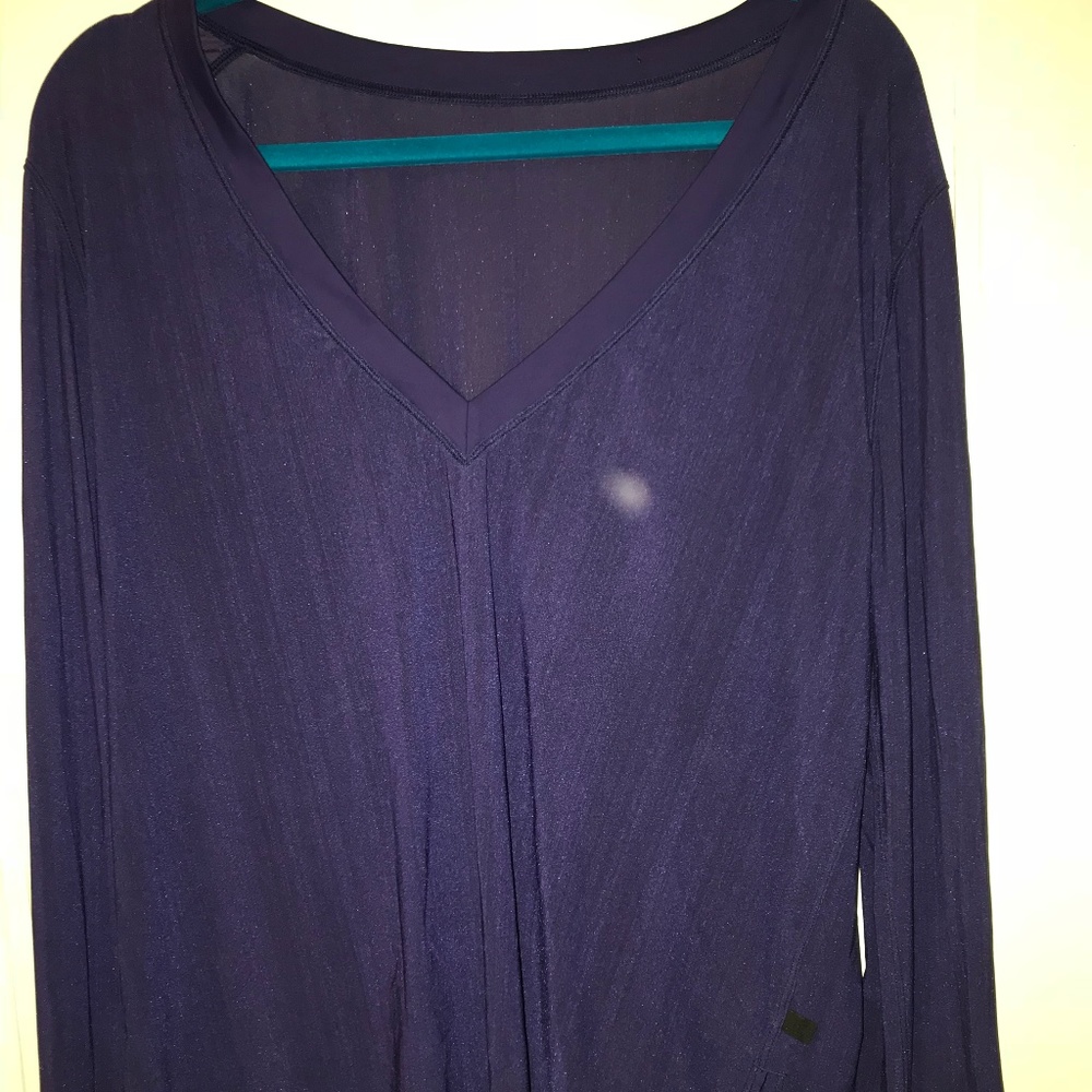 Lulu Get Low Long Sleeve Coverup Mesh Top